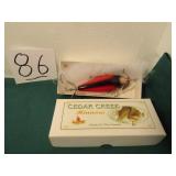 CEDAR CREEK #107 RED SUMMITCOLLECTOR LURE
