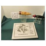 GILLIS CUSTOM LURE CREATIONS #6 BLACK SPOTTED WOOD