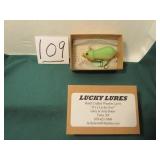 LUCKY LURES PASTEL GREEN MOUSE COLLECTOR LURE
