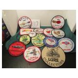 12+ MISC. FISHING & CLUB PATCHES