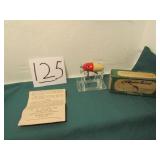 C. A. CLARK WATER SCOUT #201 WOODEN LURE W/ BOX