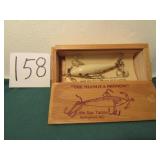 THE NIANGUA MINNOW, LITTLE SAC BONE W/ WOODEN BOX
