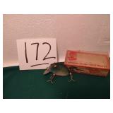 HEDDON TINY PUNKINSEED 380BGL LURE W/ PRIG. PKG.