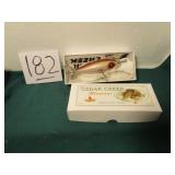 CEDAR CREEK #117 BROWN SHINNER COLLECTOR W/BOX