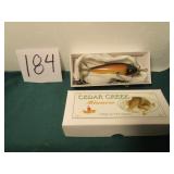 CEDAR CREEK #120 GOLDEN SHINNER COLLECTOR LURE