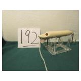 HEDDON VAMPIRE BONE COLOR GLASS EYE LURE