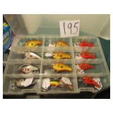 13- BAGLEY LURES CRANK BAIT LURES W/ CASE