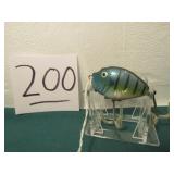 HEDDON PUNKINSEED 21/4" LURE W/ SOME DAMAGE