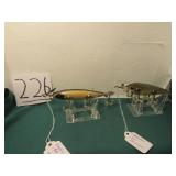 2- HEDDON 150 MINNOW LURES