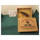 KLEINS BAIT CO. LIFE -LIKE MUSKY SURFACE MINNOW