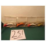 4- BRADSON LURES W/ ORIGINAL PLASTIC CASES