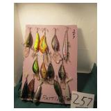 14- RATTLE LURES,SOME W/ GLASS EYES