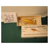 THE NIANGUA MINNOW GOLD COLLECTOR LURE W/ BOX