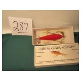 THE NIANGUA MINNOW SOLID RED COLLECTOR LURE