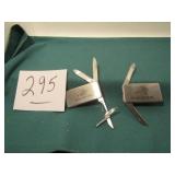 2- WINCHESTER MONEY CLIPS W/ BLADE & FILE