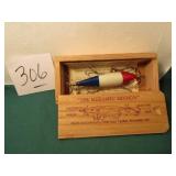 THE MERAMEC MINNOW , LITTLE SAC, RED/WHITE/BLUE