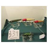 4- CCBC SHUR STRIKE LURES, GM SERIES, PIKIE,