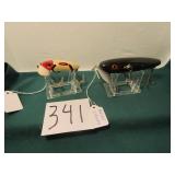 2- ARBOGAST JITTER BUG LURES, 21/2 &41/2" W/ GLAS