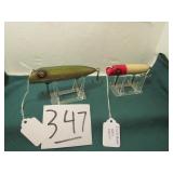 2- SOUTH BEND LURES, BASS ORENO, MUSK ORENO,