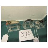 3- HEDDON LURES, BABY LUCKY 13, TAD POLLY, GO