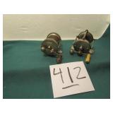 2- CASTING REELS, PORTACE 123, ARROW