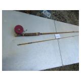 EAGLE CLAW DENCO # B8A8 ,8 FT. FLY ROD WRIGHT
