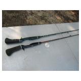LUKE KING C+6-4 GRAPHIC ROD W/ PISTOL GRIP HANDLE,