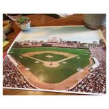 WRIGLEY FIELD POSTER ,MARATHON