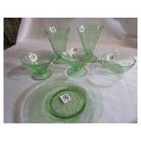 6- ROSE CAMEO GREEN DEPRESSION