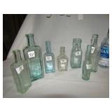 7- OLD BOTTLES- DR. W.B. CALDWELL SYRUP, AMERICAN