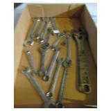 ASSORTMENT OF WRENCHES, 12" CRAFTSMAN