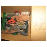 BOX TOOLS- TIN SNIPS, SQUARES, MORE