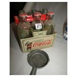 MOORMAN SKILLET ASH TRAY, COCA COLA CHRISTMAS