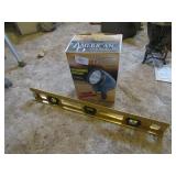 ALUMINUM LEVEL, AMERICAN OUTDOOR SPOT LIGHT