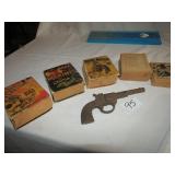 EAGLE 1890 TOY CAP GUN, MAC OF THE MATINES,BRONC