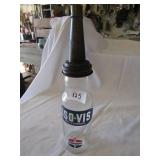 1 QT. GLASS STANDARD OIL BOTTLE