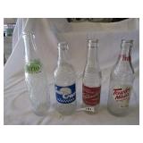 4 SODA BOTTLES- PATIO, TAYLOR MAID, SUN CREST,