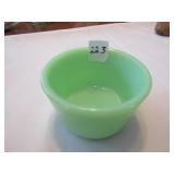 JADITE 4" BOWL MARKED MCK