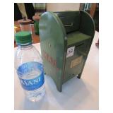 US MAIL BOX COIN BANK 41/2" X9"