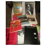 SEVERAL PIECES OF SHEET MUSIC & BOOKS