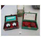 3 SETS OF CHINESE IRON ART BALLS