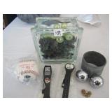 MARBLES, 1998 #62 COLLECTOR BASEBALL, 2 COLLECTOR