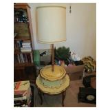 2 TIER TABLE FLOOR LAMP