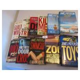10+ JAMES PATTERSON HARD BACK BOOKS