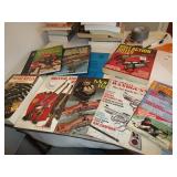 9 BOOKS- SAFARI RIFLES , 1987,88 GUNS & SHOOTING,