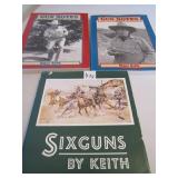 ELMER KEITH GUN NOTES 1 & 2, SIX GUN