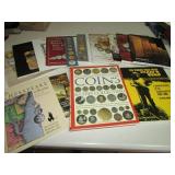 13 COIN REFENCE BOOKS & MAGAZINES