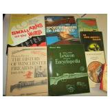 8 GUN BOOKS- THE HISTORY OF WINCHESTER FIREARMS,