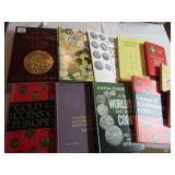 10 COIN REFENCE BOOKS