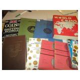9 COIN BOOKS WORLD COINS, BRITISH COINS